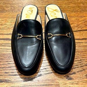Sam Edelman black Linnie bit mule, size 6
